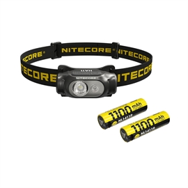 Nitecore HA11 pandelampe sæt med 2 stk. NL1411R batterier