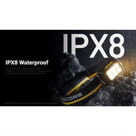Nitecore HA29 UHE genopladelig pandelampe 1200 lumen