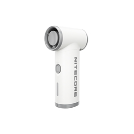 Nitecore NEF nano genopladelig håndventilator, hvid