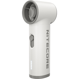 Nitecore NEF01 Lite genopladelig håndventilator, hvid