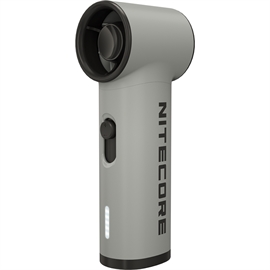 Nitecore NEF01 Lite genopladelig håndventilator, grå
