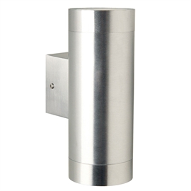 Nordlux Tin Maxi udendørs væglampe i aluminium med up- og down lys, IP54