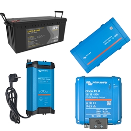 Victron 280Ah Lithium Pakkeløsning med 1200W Inverter