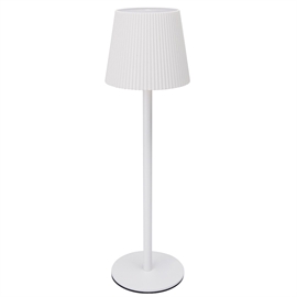 Trådløs bordlampe med touch og dæmper H: 36 cm, hvid