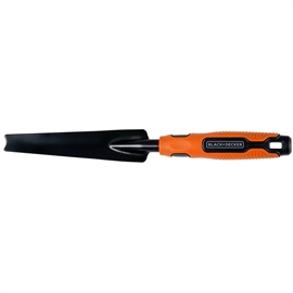 Black+Decker ukrudtsske 35 cm til havearbejde sort/orange