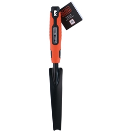 Black+Decker ukrudtsske 35 cm til havearbejde sort/orange