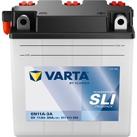 Varta 011 014 008 MC batteri 6V 11Ah (+pol til højre)