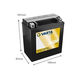 Varta 514 902 022 MC batteri 12V 14Ah (+pol venstre)