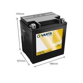 Varta  530 905 045 MC batteri 12 volt 30Ah (+pol til højre)